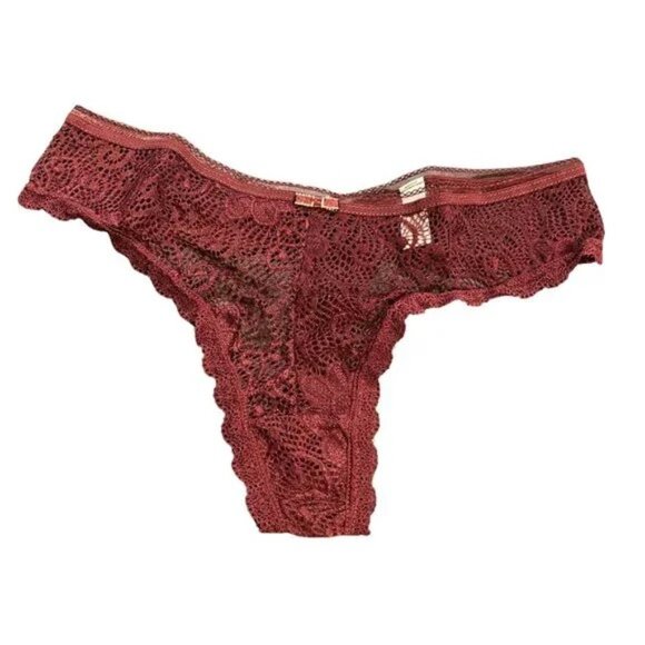 Elegant CHAMPANG Sexy Nightdress and 3pcs Floral Lace Panties - Picture 8 of 10